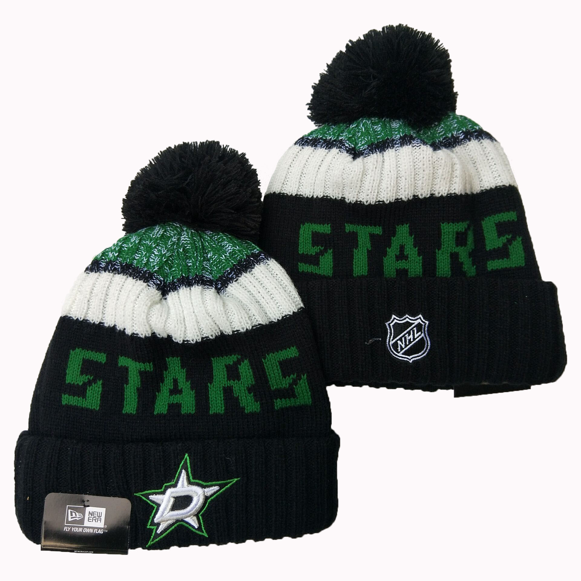 Dallas Stars Knit Hats 005