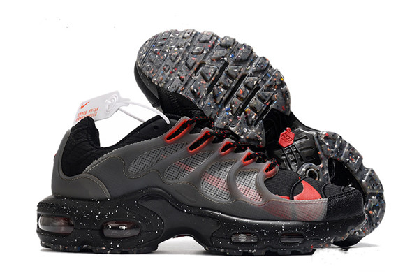 Men's Hot Sale Running Weapon Air Max TN Black Shoes 0228