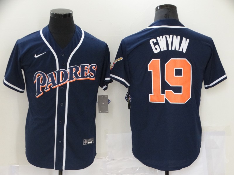Youth San Diego Padres #19 Tony Gwynn Navy Cool Base Stitched Baseball Jersey Youth San Diego Padres #19 Tony Gwynn Navy Cool Base Stitched Baseball Jersey