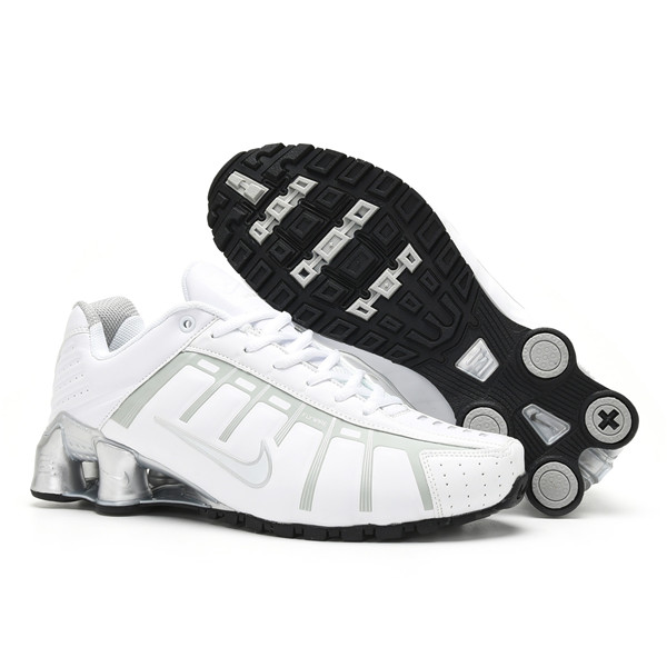 Men's Running Weapon Shox NZ Shoes White 006