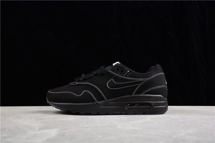 Men's Running Weapon Air Max 1 Black Shoes 026