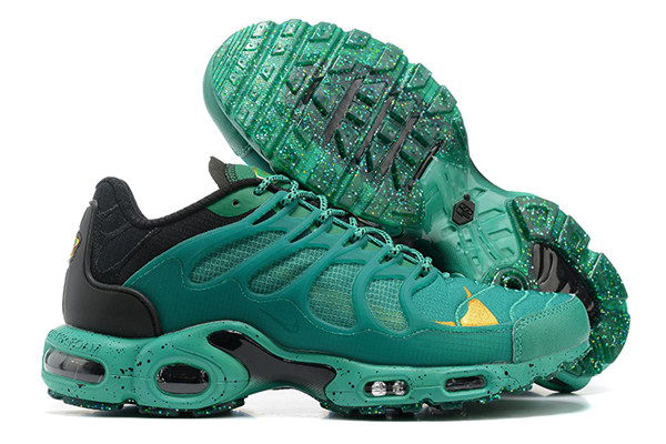 Men's Hot Sale Running Weapon Air Max TN Green Shoes 0218