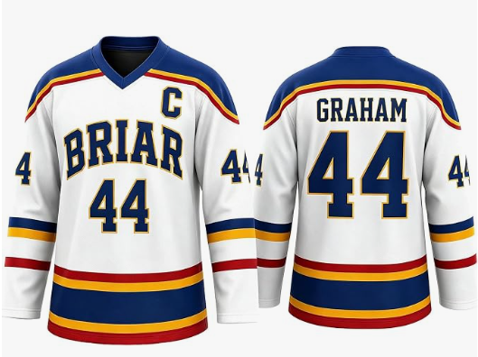 Men's Briar University #44 Garrett Graham  