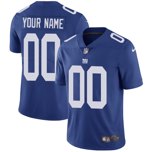 Youth New York Giants ACTIVE PLAYER Custom Blue Vapor Untouchable Limited Stitched NFL Jersey