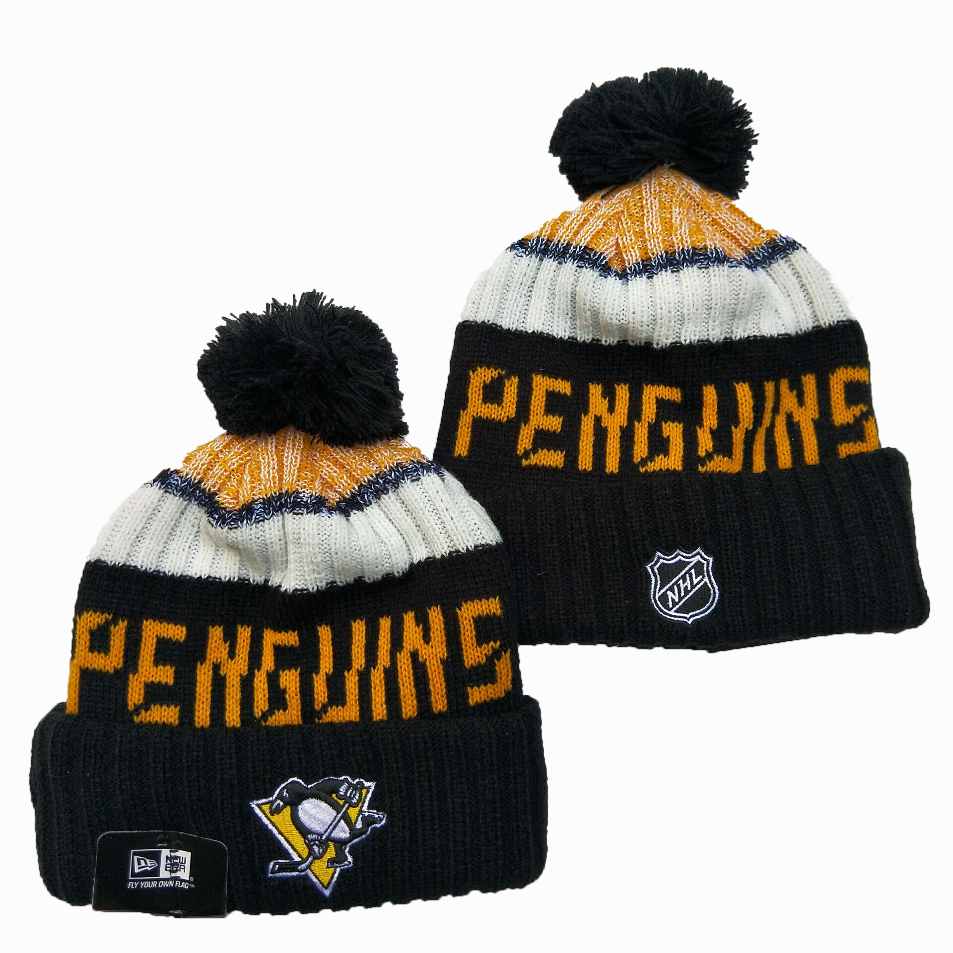 Pittsburgh Penguins Knit Hats 001