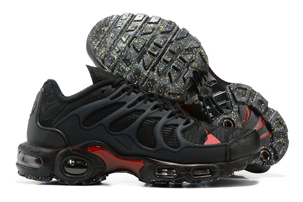 Men's Hot Sale Running Weapon Air Max TN Black Shoes 0209