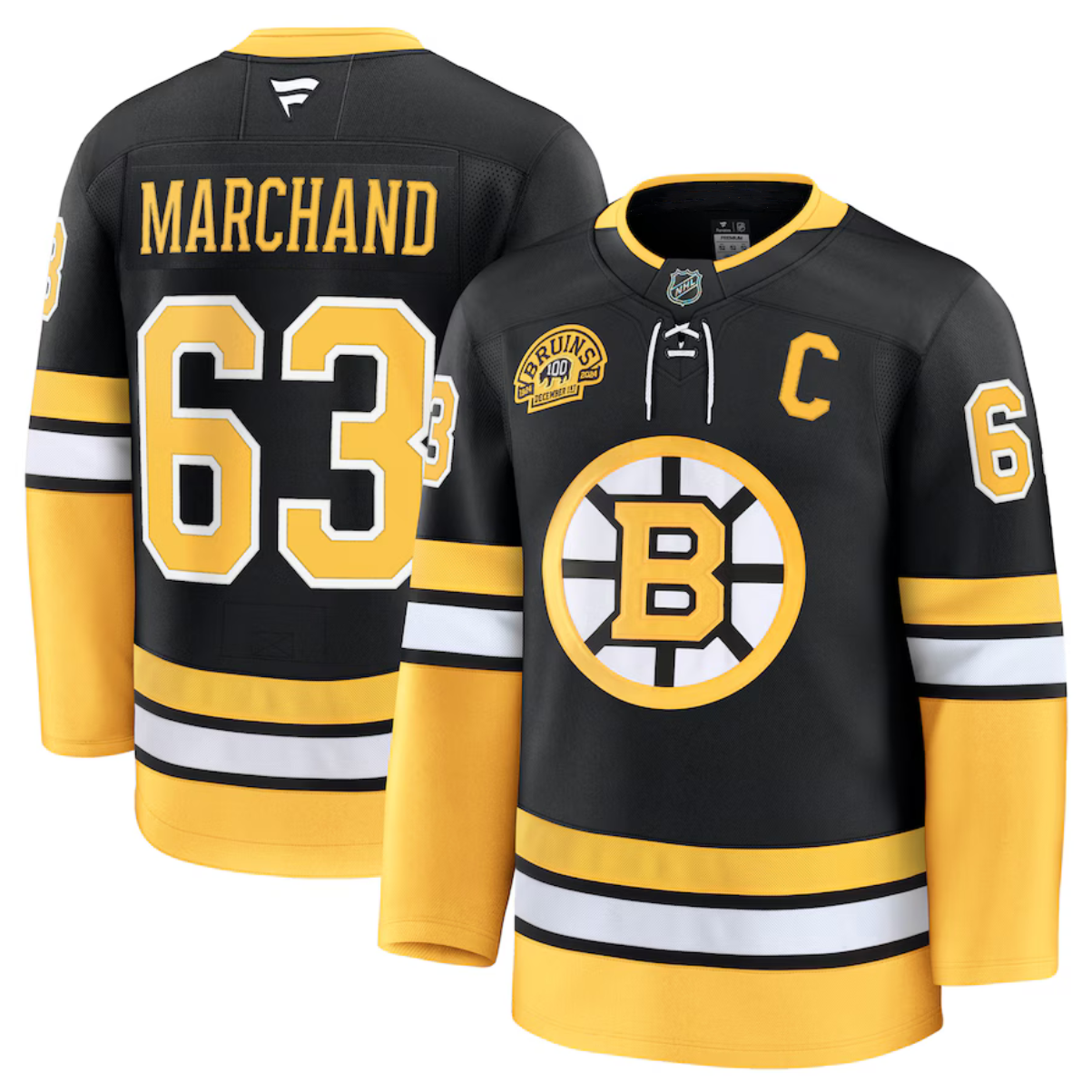 Men's Boston Bruins #63 Brad Marchand Black Stitched Hockey Jersey