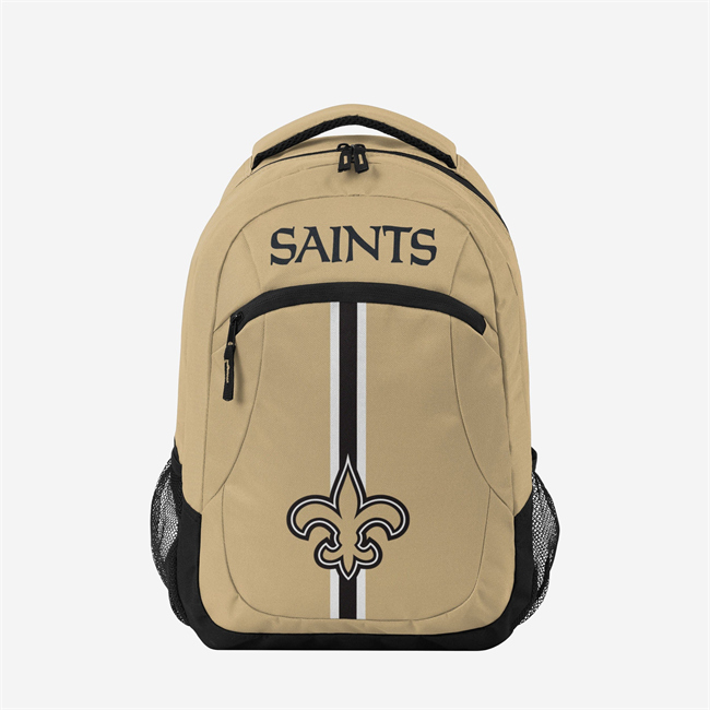 New Orleans Saints Gold 2026 Alternate Color Action Backpack New Orleans Saints Gold 2026 Alternate Color Action Backpack