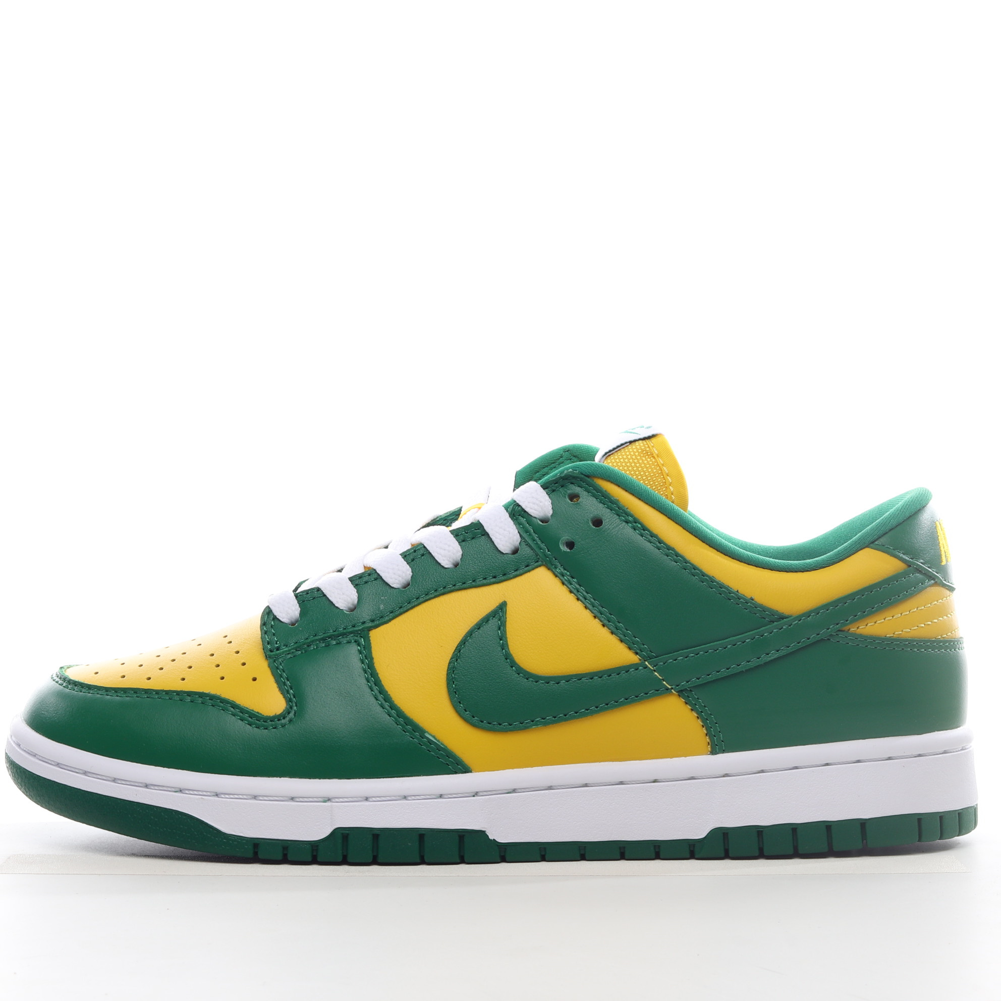 Men's Dunk Low SP Green/Yellow Shoes ''Brazil” 0219
