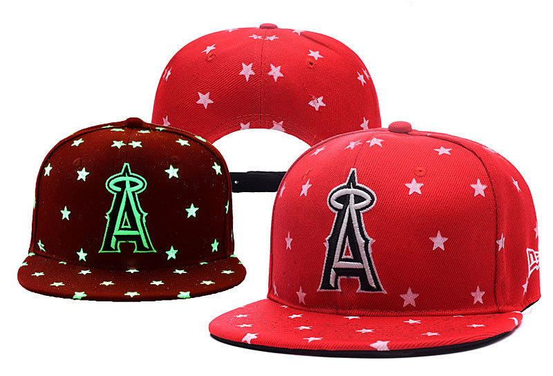 MLB Los Angeles Angels Stitched Snapback Hats 002