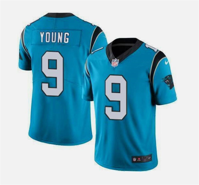 Youth Carolina Panthers #9 Bryce Young Blue Vapor Untouchable Limited Stitched Jersey