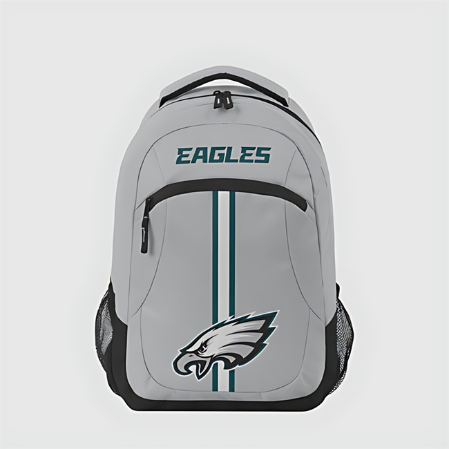 Philadelphia Eagles Grey 2026 Alternate Color Action Backpack Philadelphia Eagles Grey 2026 Alternate Color Action Backpack