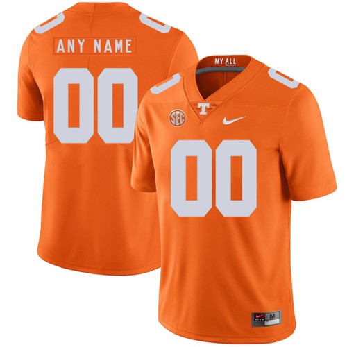 Men's Tennessee Volunteers ACTIVE PLAYER Custom Orange Stitched Baseball Jersey Men's Tennessee Volunteers ACTIVE PLAYER Custom Orange Stitched Baseball Jersey