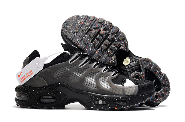 Men's Hot Sale Running Weapon Air Max TN Black Shoes 0224