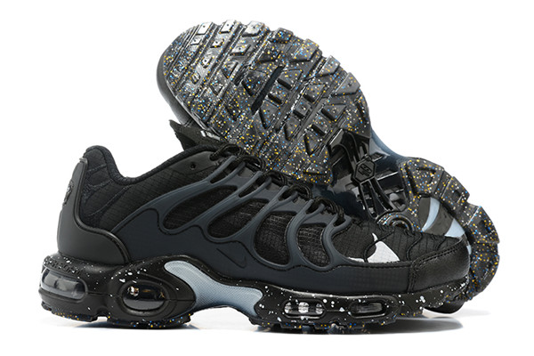 Men's Hot Sale Running Weapon Air Max TN Black Shoes 0208