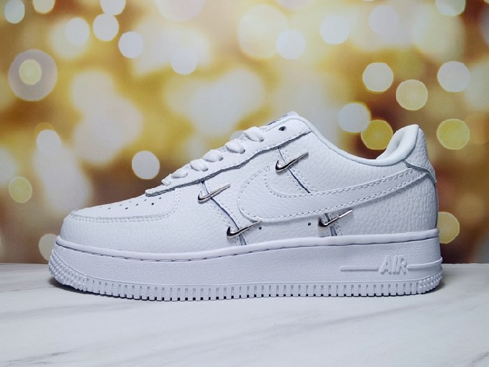 Men's Air Force 1 Low White Shoes 0196