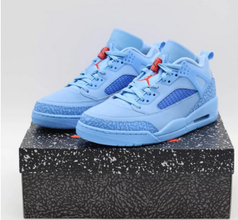 Men's Spizike Low Houston Oilers Football Blue Red shoes