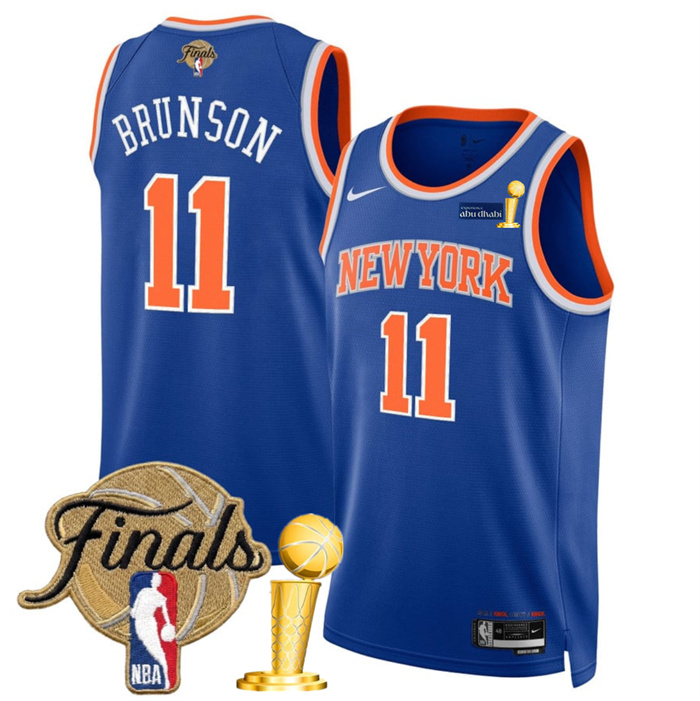 Toddler New Yok Knicks Active Player Custom Blue Stitched Jersey