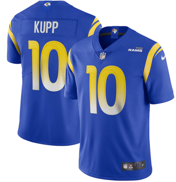 Youth Los Angeles Rams #10 Cooper Kupp Blue 2022 Vapor Untouchable Limited Stitched Jersey
