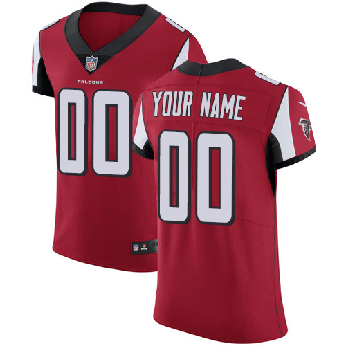 Nike Atlanta Falcons Customized Red Team Color Stitched Vapor Untouchable Elite Men's NFL Jersey