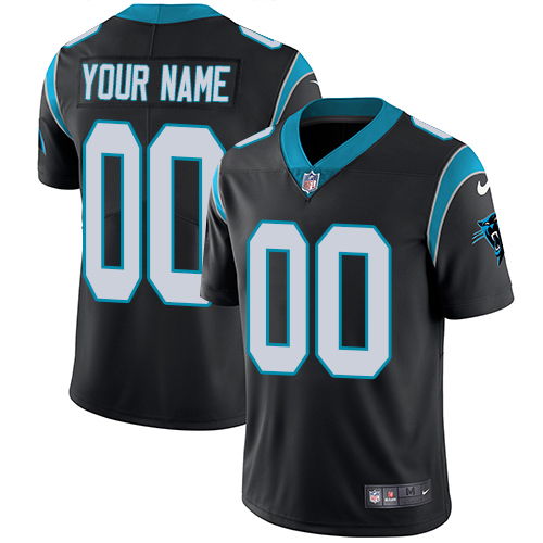 Nike Carolina Panthers ACTIVE PLAYER Customized Black Team Color Stitched Vapor Untouchable Limited Men's NFL Jersey