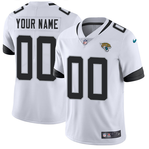 Nike Jacksonville Jaguars Customized White Stitched Vapor Untouchable Limited Youth NFL Jersey