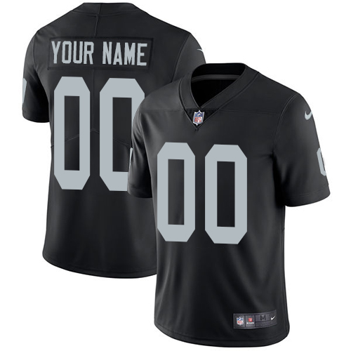 Nike Las Vegas Raiders Customized Black Team Color Stitched Vapor Untouchable Limited Youth NFL Jersey