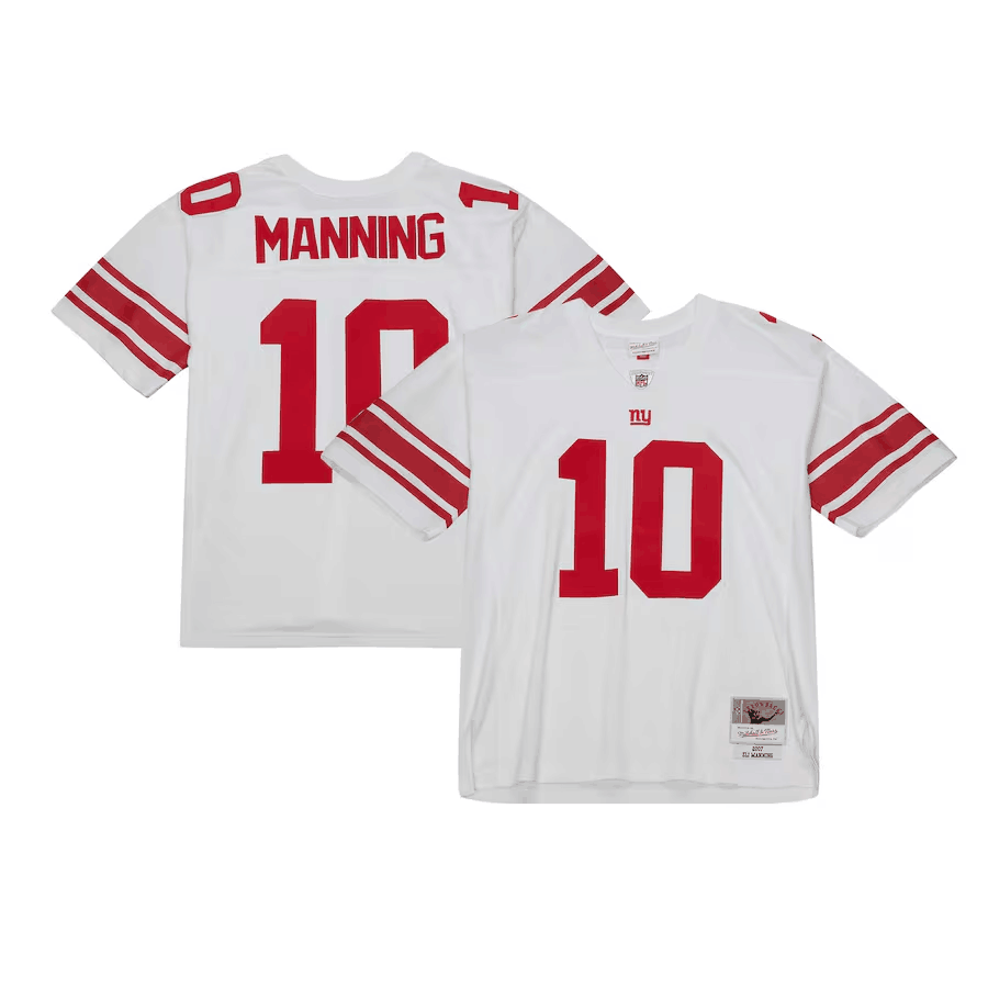 Toddlers New York Giants #10 Eli Manning White Legacy Limited Stitched Football Jersey Toddlers New York Giants #10 Eli Manning White Legacy Limited Stitched Football Jersey