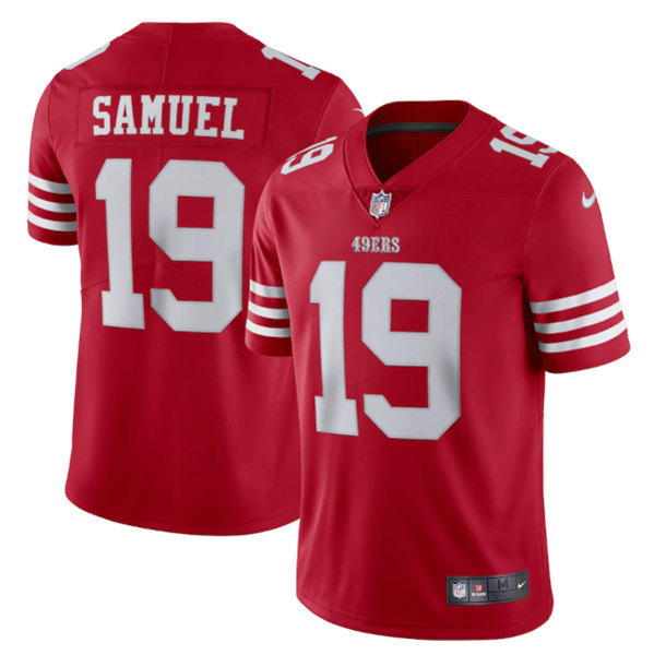 Toddlers San Francisco 49ers #19 Deebo Samuel 2022 New Scarlet Vapor Untouchable Limited Stitched Football Jersey