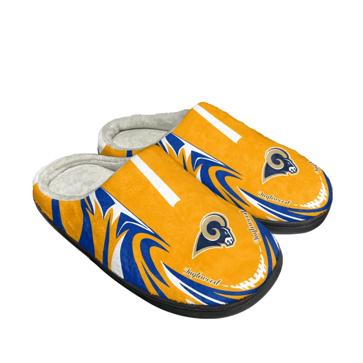 Men's Los Angeles Rams Slippers/Shoes 004