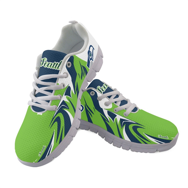 Men's Seattle Seahawks AQ Running Shoes 004