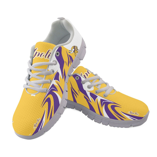 Men's Minnesota Vikings AQ Running Shoes 004