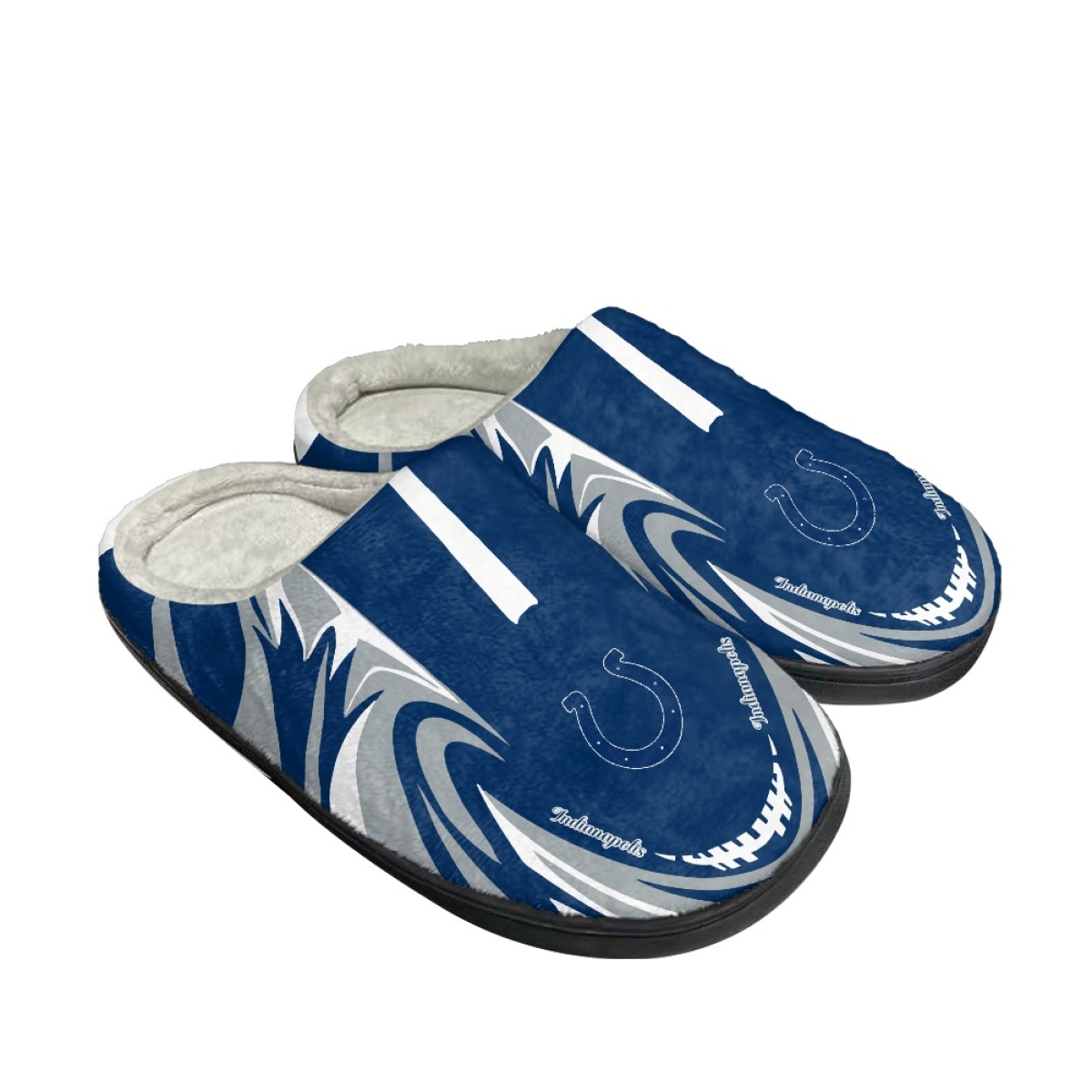 Women's Indianapolis Colts Slippers/Shoes 004
