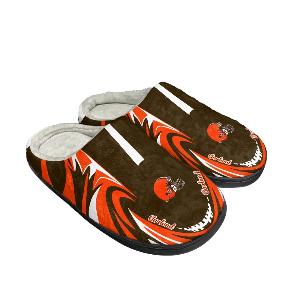 Men's Cleveland Browns Slippers/Shoes 004