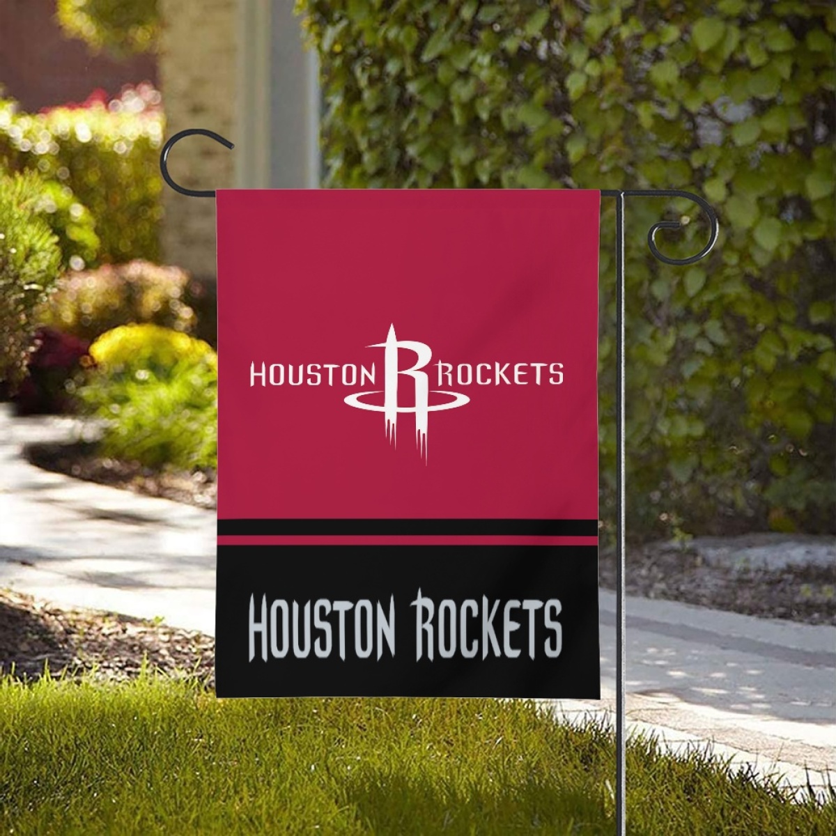 Houston Rockets Double-Sided Garden Flag 001 (Pls check description for details)
