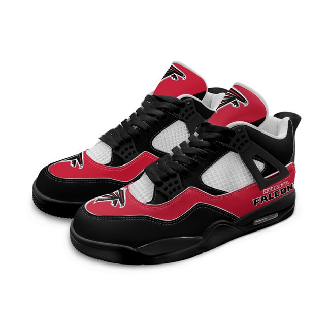 Men's Atlanta Falcons Running weapon Air Jordan 4 Shoes 001