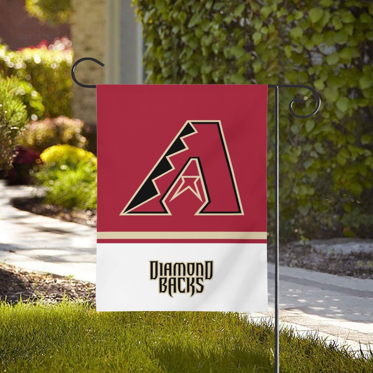 Arizona Diamondbacks Double-Sided Garden Flag 001 (Pls check description for details)