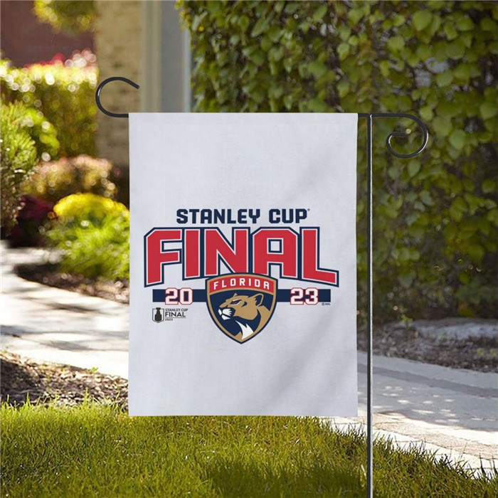 Florida Panthers Double-Sided Garden 2023 Stanley Cup Final Flag 002 (Pls check description for details)