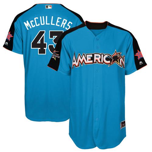 Astros #43 Lance McCullers Blue 2017 All-Star American League Stitched MLB Jersey