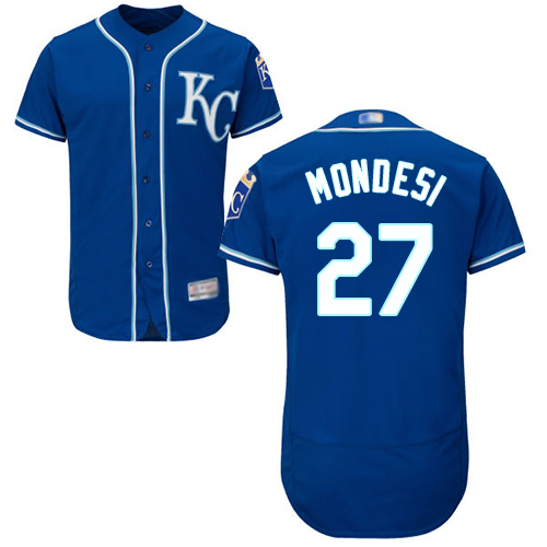 Royals #27 Raul Mondesi Royal Blue Flexbase Authentic Collection Stitched MLB Jersey