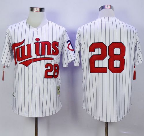Mitchell And Ness Twins #28 Bert Blyleven White(Blue Strip) Throwback Stitched MLB Jersey Mitchell And Ness Twins #28 Bert Blyleven White(Blue Strip) Throwback Stitched MLB Jersey