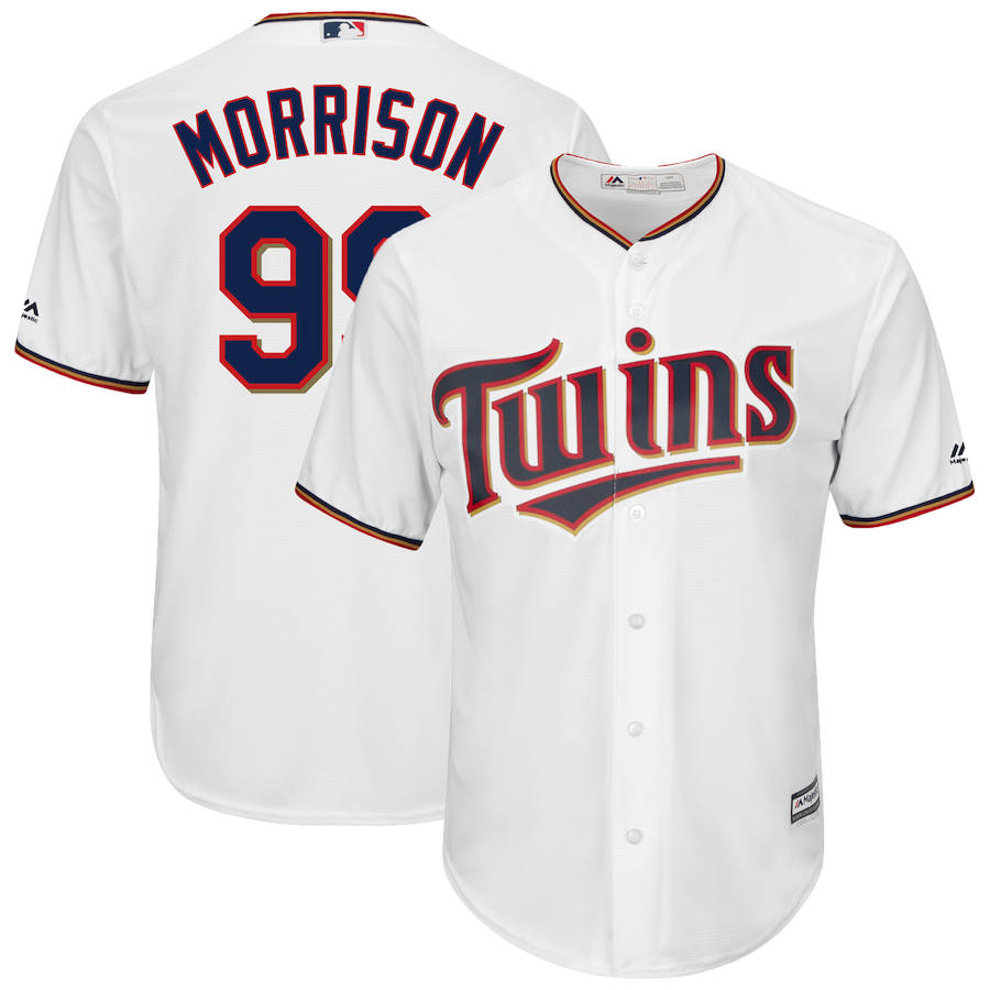Minnesota Twins #99 Logan Morrison Majestic Home Cool Base Player Jersey White Minnesota Twins #99 Logan Morrison Majestic Home Cool Base Player Jersey White