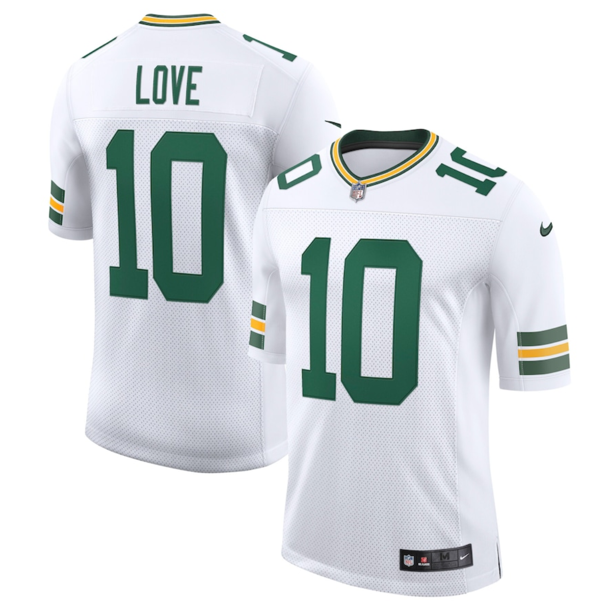 Men's Green Bay Packers #10 Jordan Love White 2025 New Vapor Untouchable Limited Stitched Football Jerseyd Stitched Football Jersey
