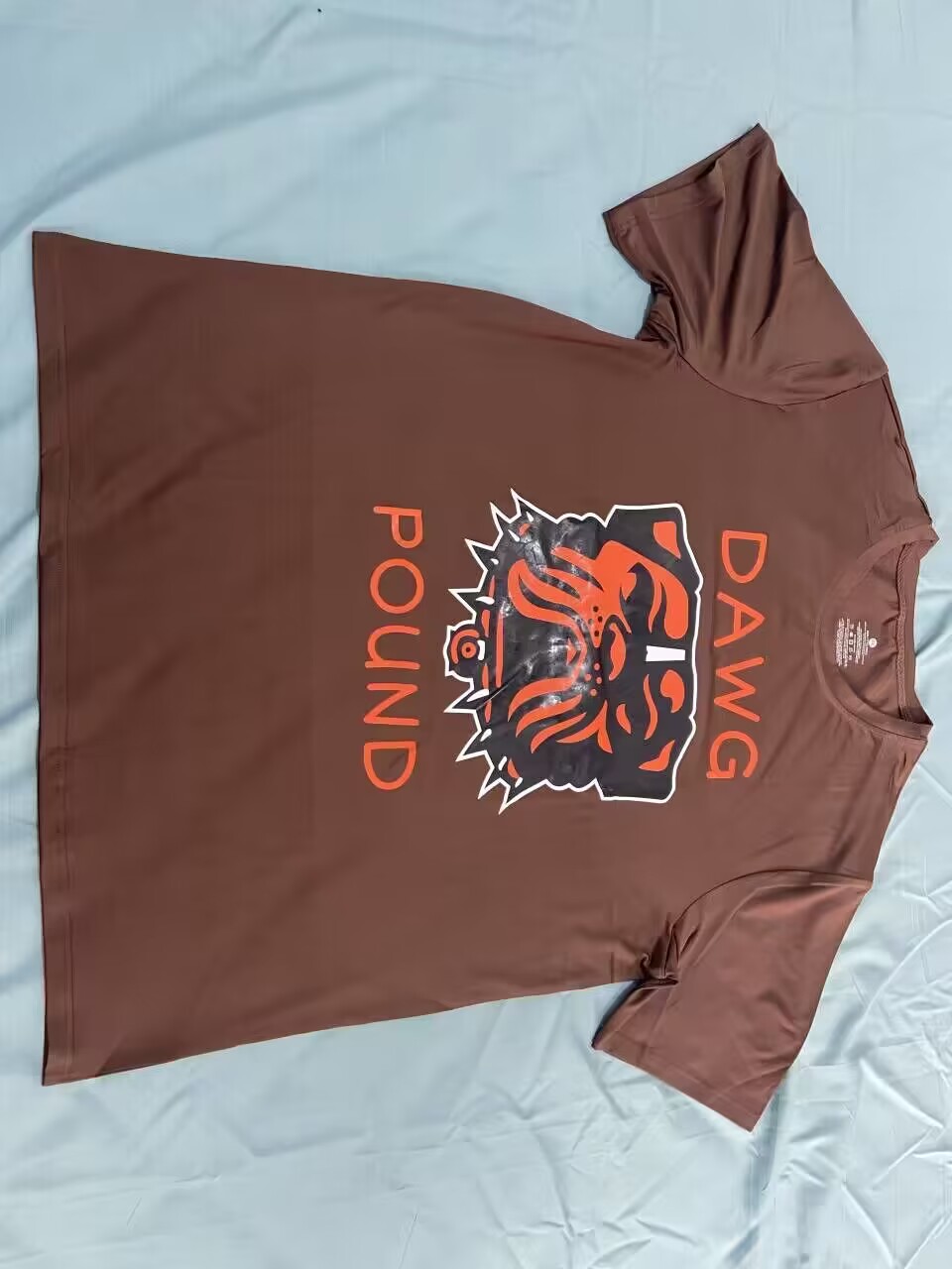 Men's Cleveland Browns Brown T-Shirt With New Logo