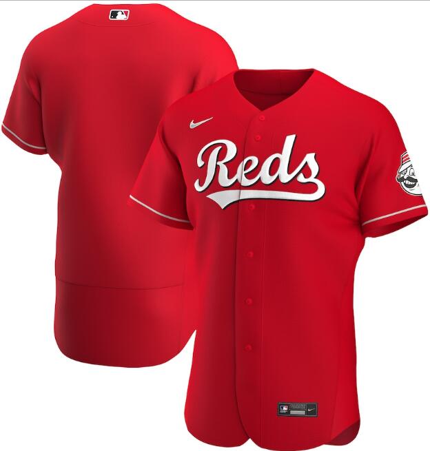 Men's Cincinnati Reds Blank Red MLB Flex Base Stitched Jersey