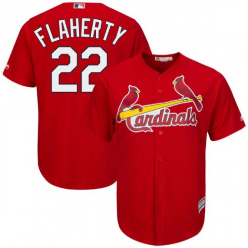 Cardinals #22 Jack Flaherty Red New Cool Base Stitched MLB Jersey