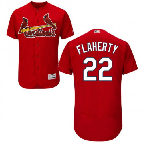 Cardinals #22 Jack Flaherty Red Flexbase Authentic Collection Stitched MLB Jersey