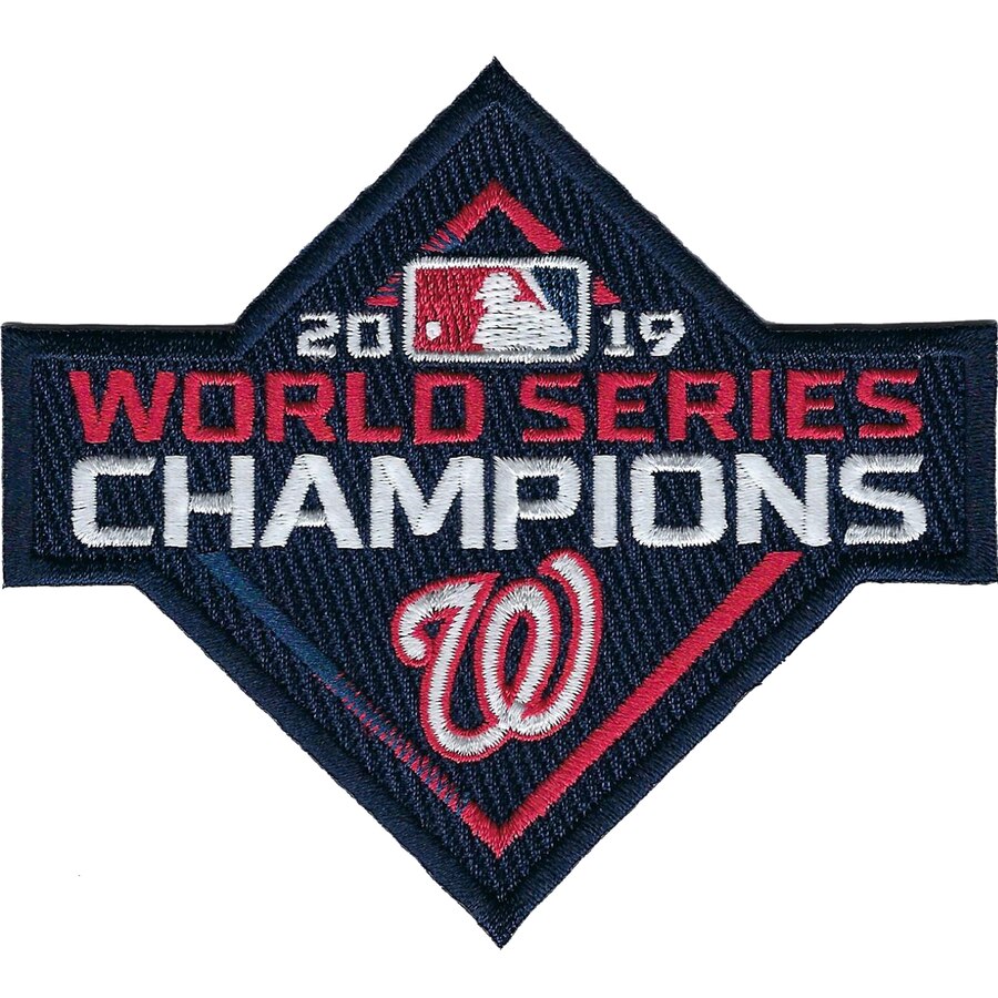 Nationals Majestic 2019 World Series Champions Home Cool Base Patch