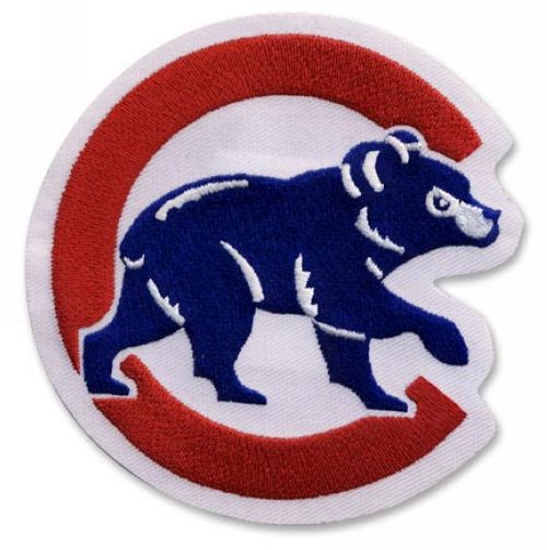 Stitched MLB Chicago Cubs Walking Bear Sleeve Patch Stitched MLB Chicago Cubs Walking Bear Sleeve Patch