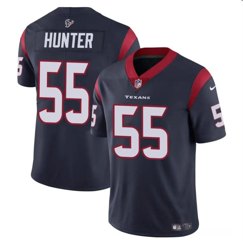 Men's Houston Texans #55 Danielle Hunter Navy Vapor Untouchable Stitched Football Jersey